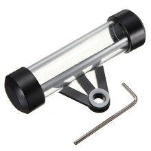 Motorcycle Tax Disc Tube Universal Motorbike Secure Tax Disc Tube Cylindrical Holder Frame Waterproof