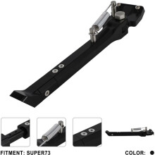 For S1 Motorcycle Foot Side Kick Stand Bracket Supportor CNC Parking Part Dirt Pit Bike Motorbike Part Black