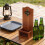 Abridor de Garrafas de Parede com Coletor de Tampas, Ideal para Decoração de Bares, Cozinhas e Pubs. 8