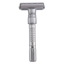 New Adjustable Double Classic Men Shaving Safety Razors Zinc Alloy Manual Shaver with Travel Box