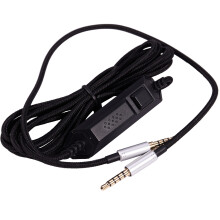 Ersatz Audio Kabel für Astro A10 A40 KopfhöRer für Viele KopfhöRer Mikrofon LautstäRke Regler (mit Mikrofon)