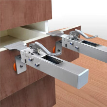 Drawer Fastening Clip Drawer Front Mounting Clip for Quick Installation of Drawer Panels,Adjustable Fixed Clamp