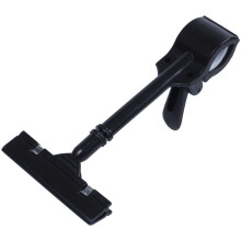 2pcs Soporte Para Etiquetas De Muestra De La Tarjeta Sign Clip, Negro