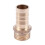 Golden Brass 1/2 inch Pipe Coupling 16mm Bolt Thread Water Pipe Hose End 1