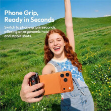 Tripé para Selfie JJ21 com Luz de Preenchimento DG01, Alça para Celular, Bastão de Selfie Portátil para Smartphone
