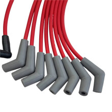 10pcs 8mm Spiral Core Wires 643R for Small Block 289 302 351W Mercury 1980-1985 Ignitions Wire