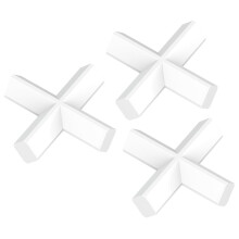 3-Pack Shape Magnetic Stir Bar Set, 40 mm PTFE-Coated White Stirring Bars for Laboratory Mixers