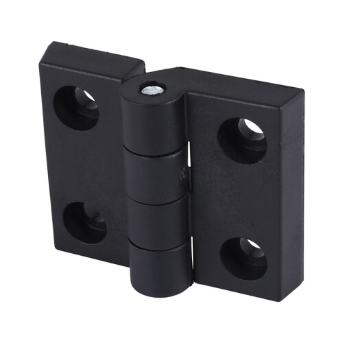 63mm x 50mm cabinet plastic hinge door hinges Hinge Black 1