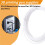 3D-Printerpenfilament 1,75 mm PLA 10M (Wit PLA) 2