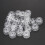 25 Pieces x Sewing accessories Plastic Bobbin Spools Thread Rope + Box packing for Sewing Machine 6