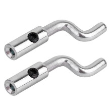 2pcs Bowden Cable End Piece Z Shape for Lawnmower Throttle Cable,Screws Nipple Z for Throttle Grip Gas Cable Carburettor