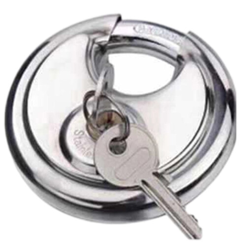 Discus Padlock High Security Outdoor Storage and Gate Lock, 2-3/4 in Body, 2 Pack 2