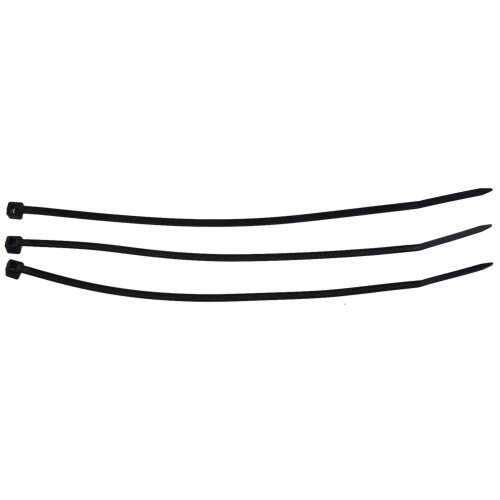 100 x 2.5mmx150mm Self-Lock Electric Cable Zip Cord Fixed Cable Ties Black 2