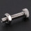 50Set M2x10mm Hex Socket  Knurled Cap Screws Bolts Nut 5