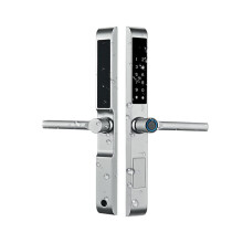 3.2CM TTLock Serratura Intelligente per Porta con Impronta Digitale, Doppia Faccia, Impermeabile, In Alluminio, con Password, Serratura Elettronica