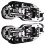 63217262575 63217262576 Car Trunk Lid Tail Light Bulb Holder Socket for  X5 E70 2008-2013 Left 1