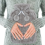 Large 2L Natural Rubber Hot Water Bottle Grey 4