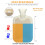 Large 2L Natural Rubber Hot Water Bottle Grey 6