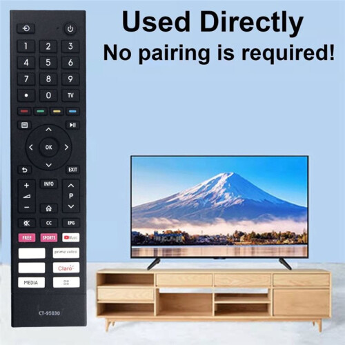 CT-95030 Replace Remote Control for  4K OLED LCD HDTV Remote Control 2