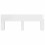 VidaXL vidaXL Headboard Cabinet with Storage High Gloss White Engineered Wood 5