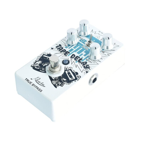 Rowin Guitar Effects Pedal Tape Delay dla Echo Modulation Shift Effectors Buffer Circuit Reverb do Gitary Basowej 2