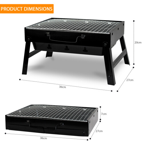 Portable Barbecue Charcoal Foldable Grill 1