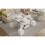 Lift-Top Coffee Table with Wheels, White 8