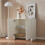 Buffet Sideboard 80x40x80cm 2 Doors White 6