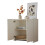 Buffet Sideboard 80x40x80cm 2 Doors White 9