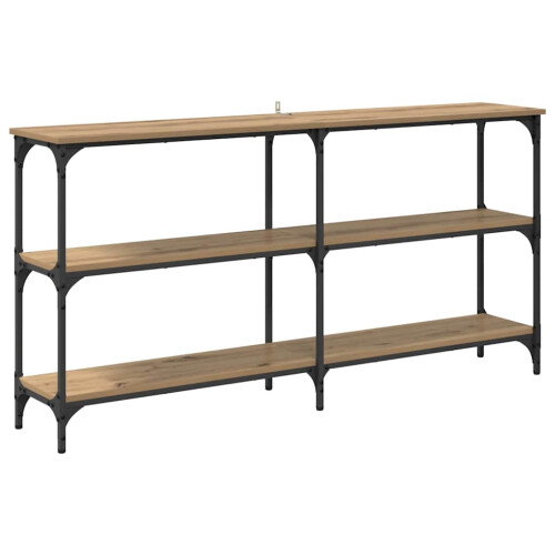 VidaXL vidaXL Console Table Artisan Oak 150 x 29 x 75 cm 1