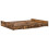 VidaXL vidaXL Storage Bed Frame Smoked Oak 135 x 190 cm Engineered Wood 4