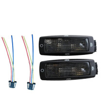 3B0947291 1Set Rear Reading Dome Light+Plug Connector Ceiling Lamp for 1998-2005 Beetle Bora Superb
