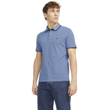 (XL, Bright Cobalt) Jack & Jones Mens Paulos Short Sleeve Polo Shirt