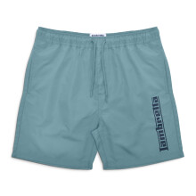 (34, Smoke Blue) Lambretta Mens Pantone Swim Shorts