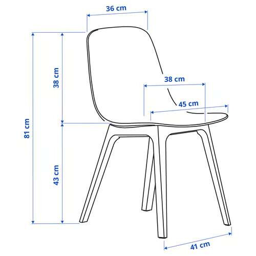 IKEA ODGER Dining Chair 2