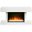 Homcom Chimenea Eléctrica Blanco 98 x 27 x 54.5 cm 1