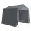 Outsunny Carpa para Herramienta Gris 240 x 200 x 202 cm 1