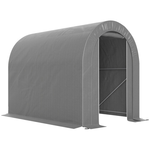 Outsunny Carpa para Herramienta Gris 239 x 159 x 190 cm