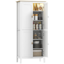 Alacena de Cocina Blanco 80 x 40 x 176.5 cm