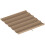 Outsunny Techo de Pérgola Marrón 250 x 255 x 6 cm 1