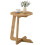 Homcom Mesa Auxiliar Marrón 39 x 39 x 50.5 cm 1