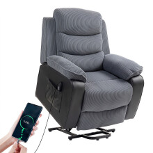 Sillón Levanta Persona Gris 96 x 96 x 108 cm