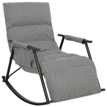 Silla Mecedora Negro 62 x 100 x 89 cm