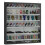 Homcom Vitrina de Pared Negro 80 x 9.5 x 83 cm 1