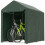 Outsunny Carpa para Herramienta Verde 120 x 179 x 165 cm 1