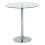 Homcom Mesa de Comedor Gris 70 x 70 x 74.5 cm 1