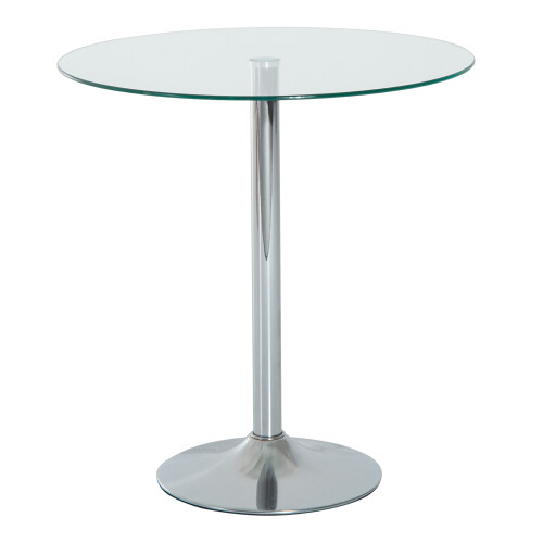 Homcom Mesa de Comedor Gris 70 x 70 x 74.5 cm