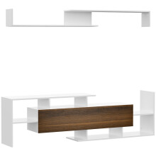 Mueble de Salón Bicolor 153.6 x 25 x 42 cm