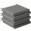 Outsunny Cojines para Silla Gris 46 x 42 x 7 cm 1
