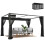 Outsunny Pérgola Gris 397 x 297 x 225 cm 1